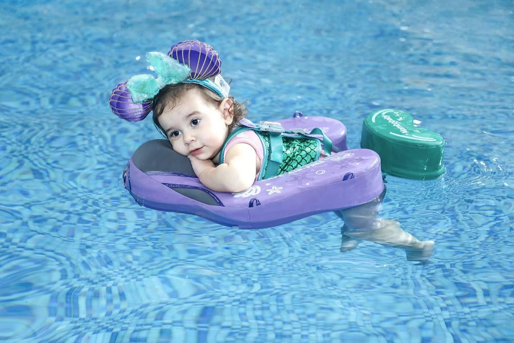 Mambo baby swim ring float with canopy on sale